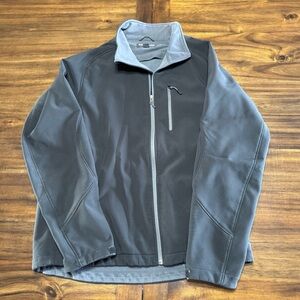 Kirkland Signature Men's Black and Gray Softshell